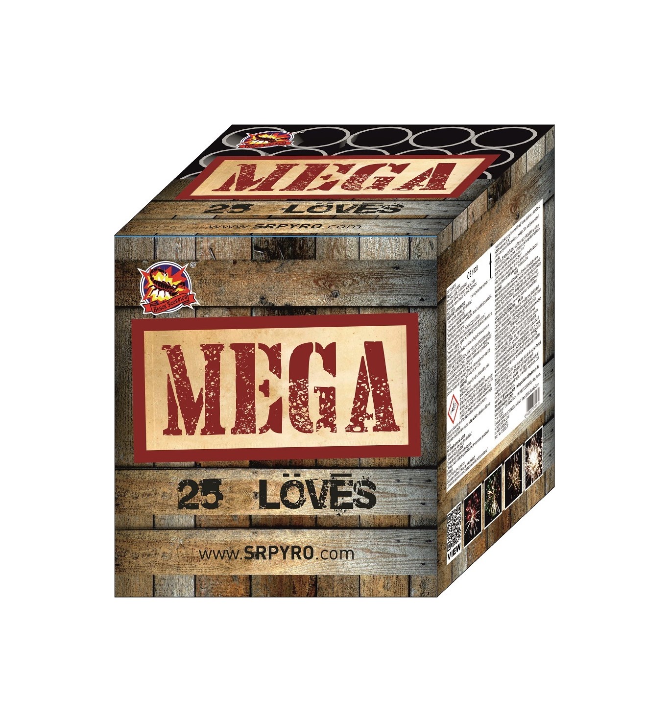 MEGA 25 rakétás telep 50mm
