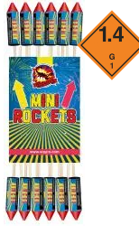 MINI ROCKETS 12db/cs. 20mm