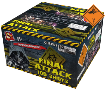 FINAL ATTACK 100/40mm..2,5 perces telep