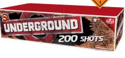 UNDERGRUND 200 rakétás