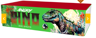 ANGRY DINO 200 rakétás