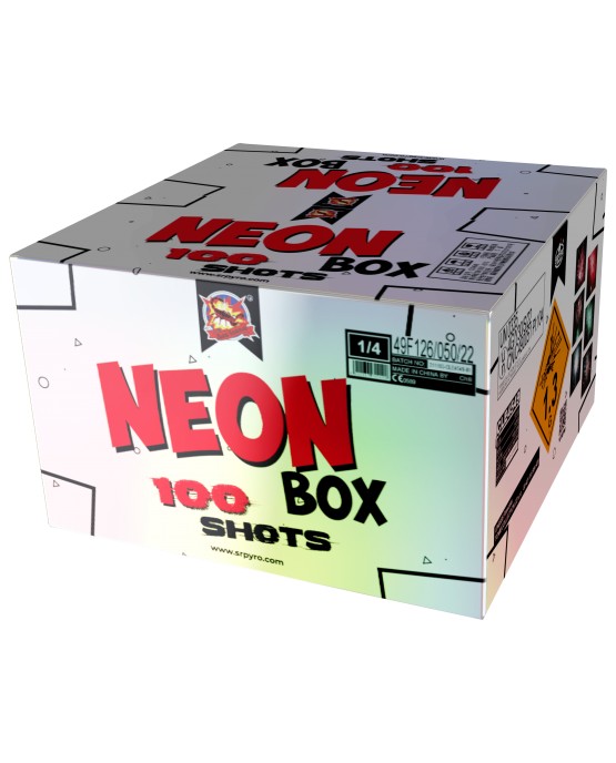 NEON BOX 100 rakétás .............1,5 perces telep